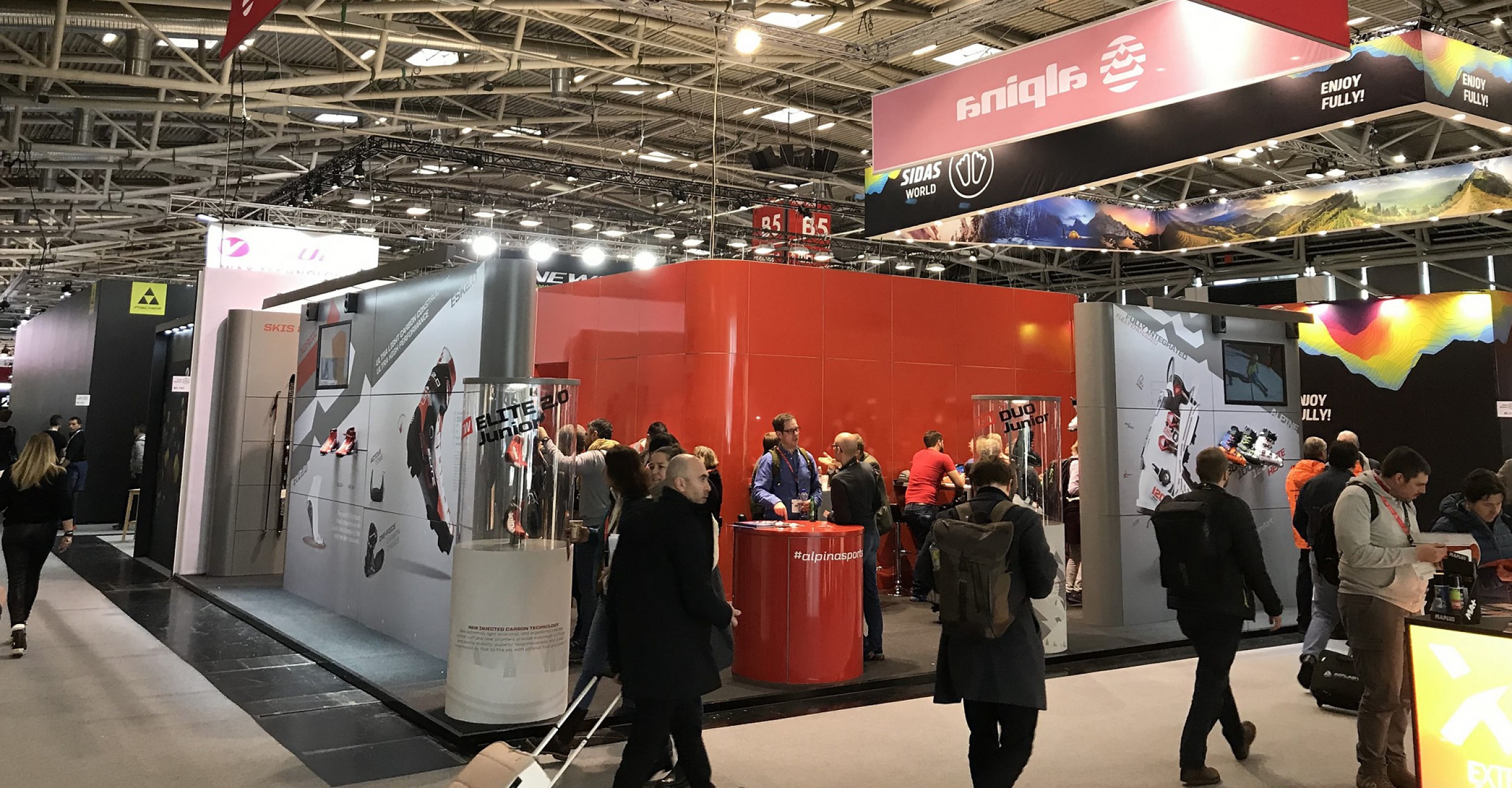 On the ISPO 2019 trade show we attracted a lot of interest