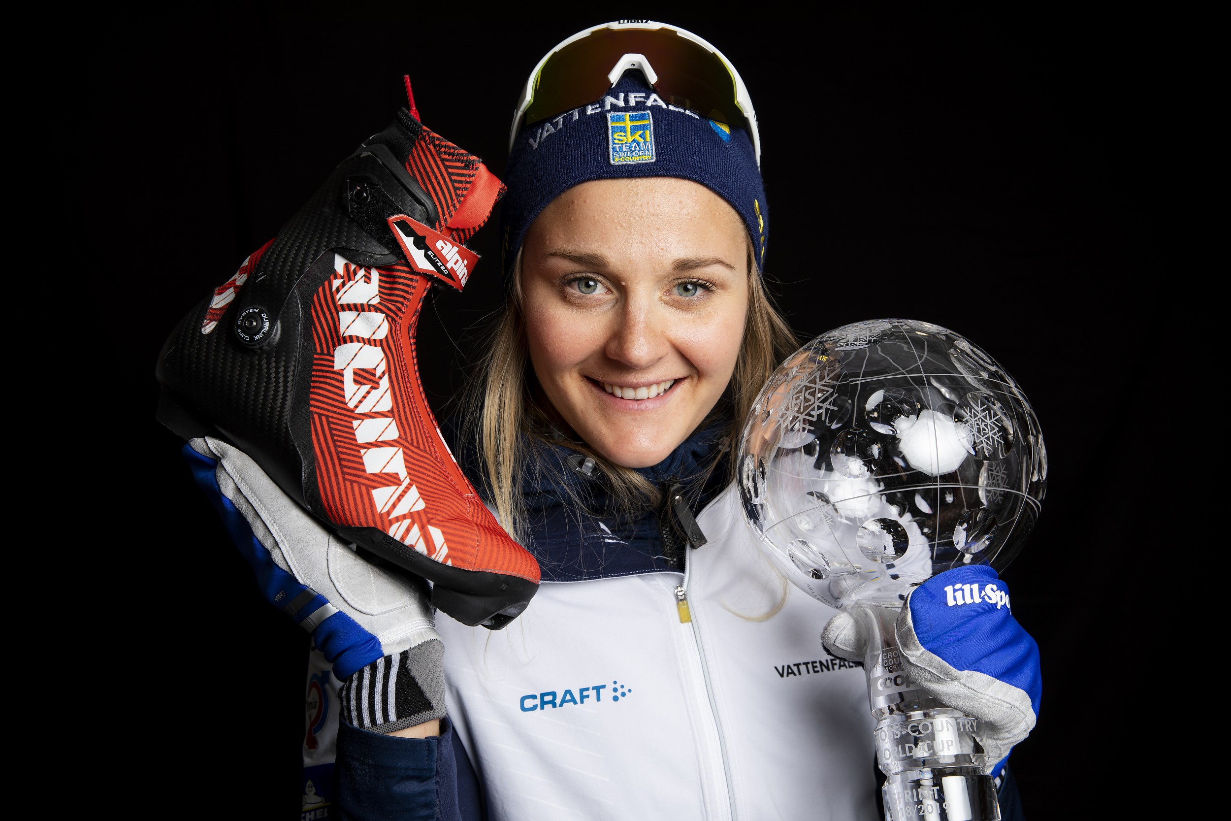 Personalized boots for Stina Nilsson