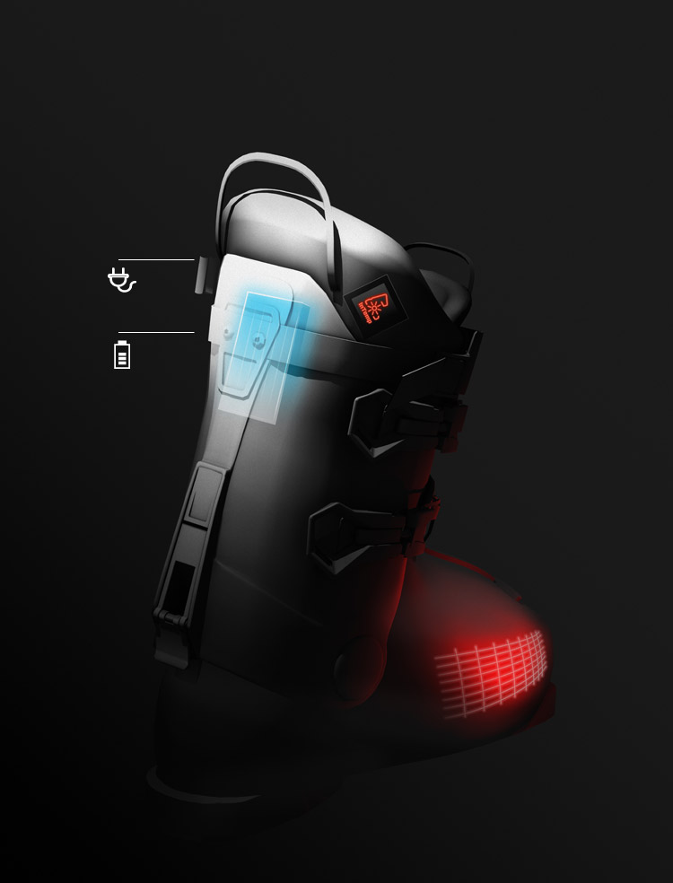 Alpina InTemp Heating Ski Boots